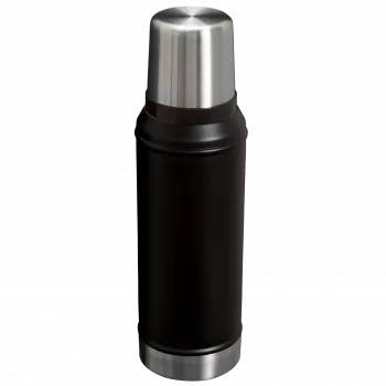 Thermosflasche STANLEY Legendary Classic 0,94 L, schwarz, doppelwandig vakuumisoliert