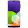 React + Trusted Glass transparente Schutzhülle + Displayschutz für Samsung Galaxy A22