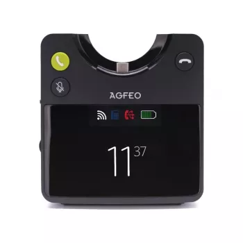 Basisstation AGFEO Infinity Basis-Station Kunststoff Schwarz 276g