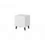 Nachttisch cama meble PAFOS 2 Stück, 45x40x51 cm, weiß matt, MDF/Spanplatte, 16 mm Rahmenstärke