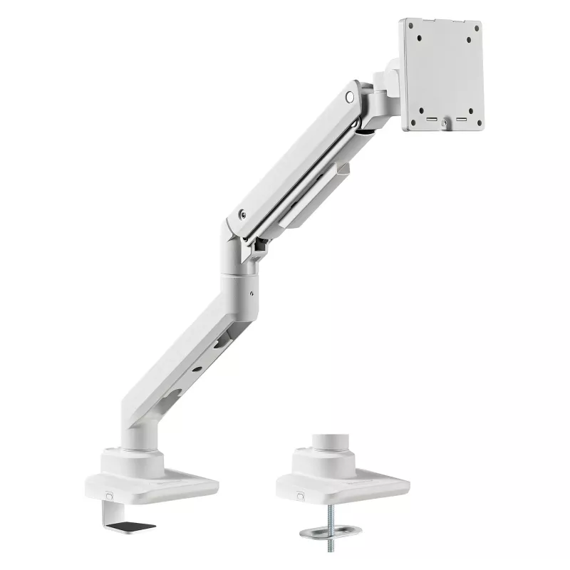 Monitorarm SILVERSTONE SST-ARM14 höhenverstellbare VESA-Halterung für einen Monitor, Silber