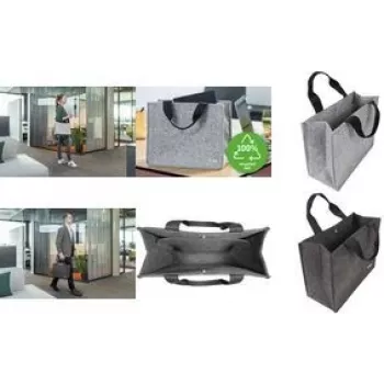 Notebook-Tasche sigel BA432 für 15,4-Zoll-Laptops, dunkelgrau, gepolstertes Fach