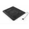 Gembird NBS-1F15-04 Notebook-Kühlständer mit 12-cm-Lüfter, bis 15 Zoll, schwarz
