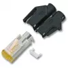 Draka UC900 - Patchkabel - RJ-45 (M) - RJ-45 (M) - 3 m - SFTP - CAT 6a - Litze, halogenfrei - Blau (21.05.9534)