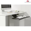 Maclean MC-757 Tastaturhalterung für unter den Tisch, Stahl, max. 2 kg, schwarz