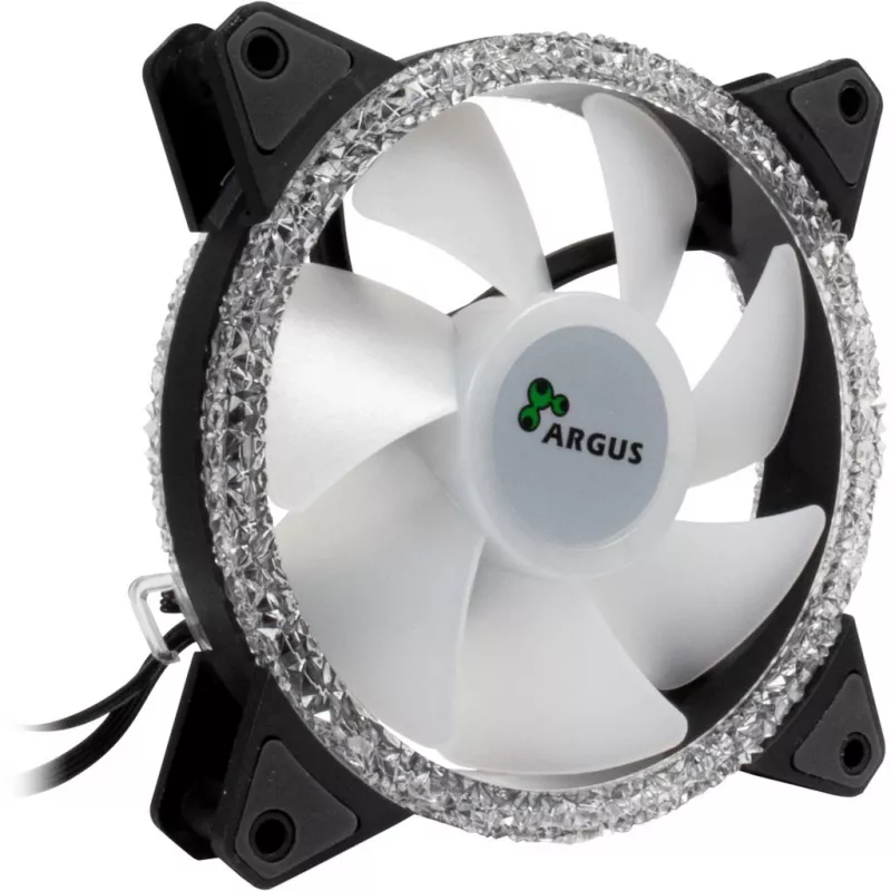 INTER-TECH RS-071 120mm ARGB Gehäuselüfter - Schwarz