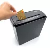 AKTENVERNICHTER - Dokumentenvernichter. Schneidet Papier, Folie, CD/DVD-Discs, Kreditkarten. (MT215)