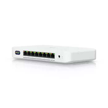 Ubiquiti UniFi Device Bridge Switch Switch 8-Port 10 Gigabit Ethernet / 2.5 Gigabit Ethernet PoE+