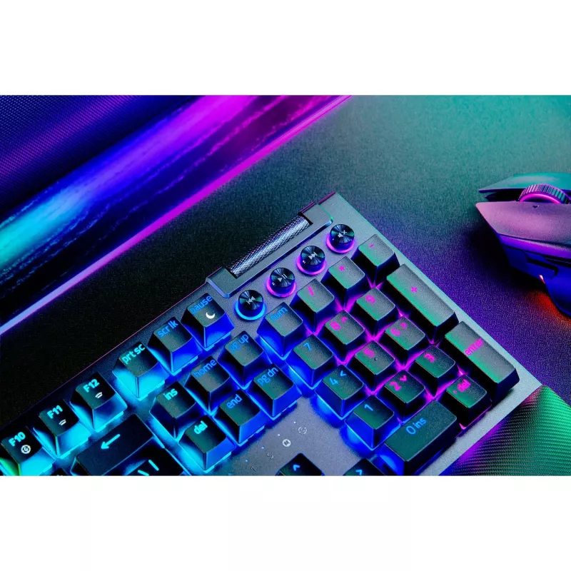 Razer BlackWidow V4 Pro Tastatur Gaming USB QWERTZ German Schwarz