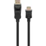 DisplayPort 1.2 auf HDMI Adapterkabel 1.4 4K @ 30Hz / Ultra High Speed HDMI Kabel / vergoldeter Stecker für einwandfreie Signalübertragung / Laptop