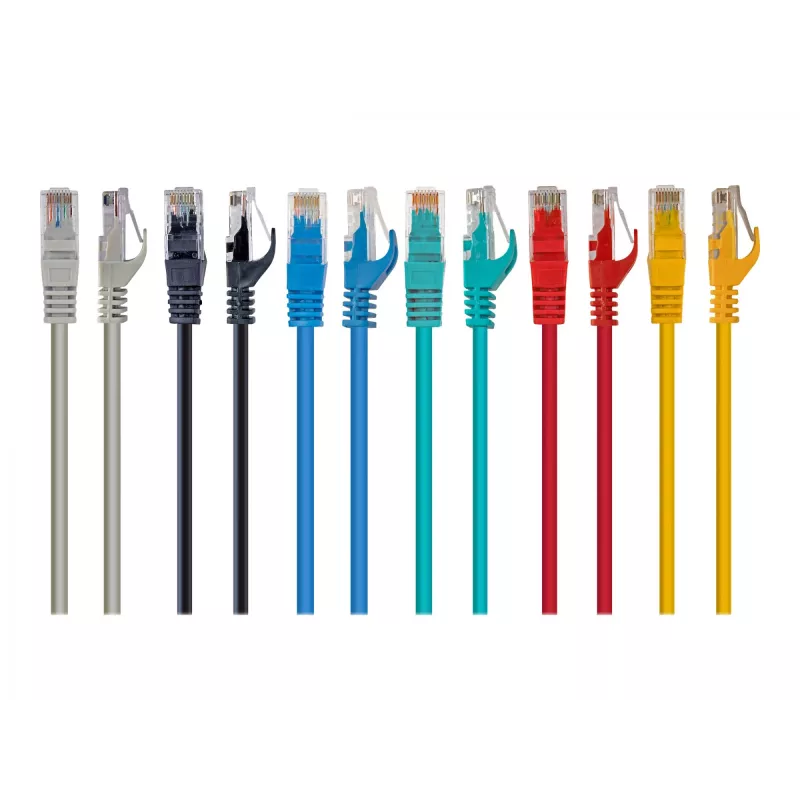 Netzwerkkabel Gembird Cat6 RJ-45 auf RJ-45 1 m, U/UTP, 24 AWG, grau