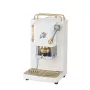 Faber Pro Essential 3.0 Espressomaschine für E.S.E.-Pads, Weiß / Messing