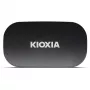 KIOXIA EXCERIA PLUS G2 portable SSD 2TB, USB 3.2 Gen 2 USB-C, Lesen bis zu 1050 MB/s, Schreiben 1000 MB/s, verschlüsselt, Schwarz