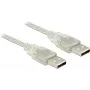 USB-Kabel DeLOCK 83891 USB 2.0 5 m Transparent