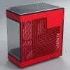 HYTE Y60 Midi Tower Schwarz, Rot