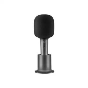 Xiaomi Karaoke Microphone BT Karaoke-Mikrofon mit Lautsprechern, schwarz (BHR6752GL)