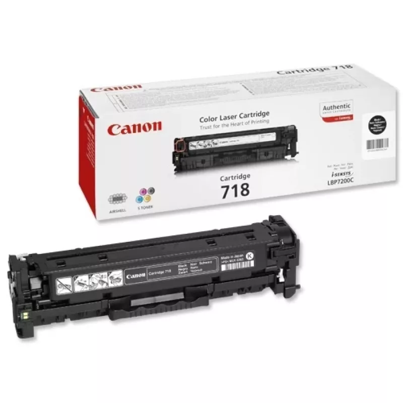 Canon Cartridge 718 Schwarz (2662B002) (SPEC)