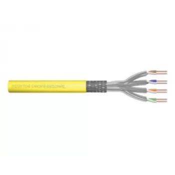 DIGITUS CAT 6A U-UTP Patchkabel Cu LSZH AWG 26/7 Länge 0,5m Farbe Grau (DK-1613-A-005)