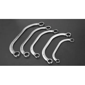 Ringschlüssel NEO Tools TOP-09-176, Größen 17 mm und 19 mm, verchromt