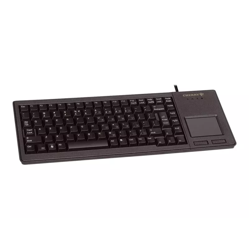 CHERRY XS Touchpad Tastatur Universal USB QWERTZ Deutsch Schwarz