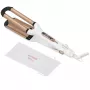 Concept GLAM Style KT2140 Haarwaver, Keramik, 100 W, 9 Heizstufen, 1,8 m Drehkabel, Gold
