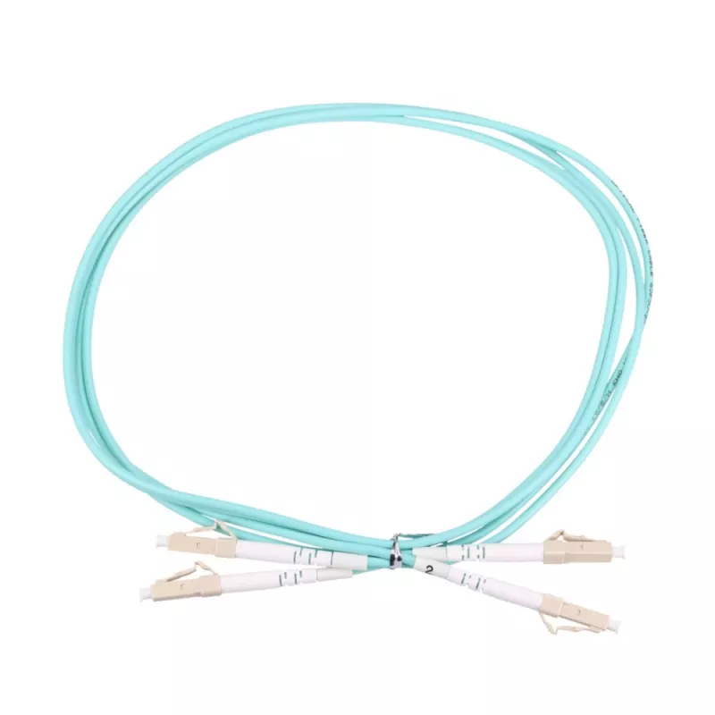 Patchcord Extralink LC/UPC-LC/UPC Multi Mode OM3 Duplex 3mm 1m