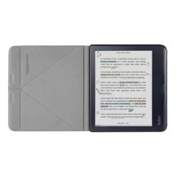 Folio Case Rakuten Kobo SleepCover 17,8 cm Schwarz