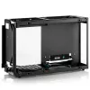DAN Cases A4-SFX V4.1 - Silber + Alpenföhn Schwarz Ridge - 120 mm