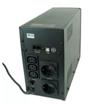 Gembird EG-UPS-033 USV (Unterbrechungsfreie Stromversorgung) Line-Interactive 1200 VA 720 W 3 AC-Ausgänge