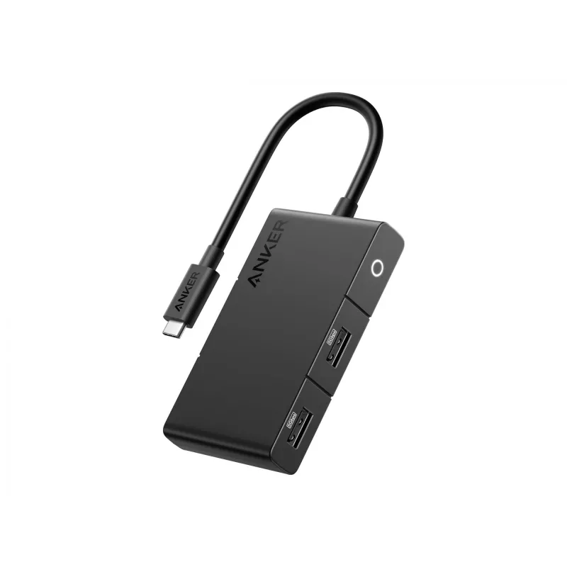 Anker 332 A8356G11 USB-C-Hub 5-in-1, 4K-HDMI für einen Bildschirm, schwarz