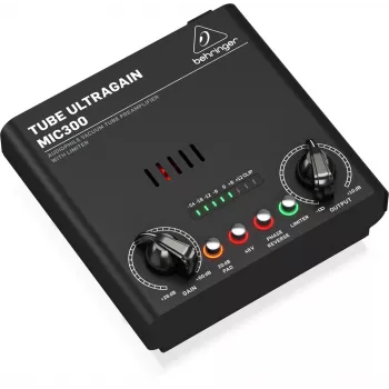 Audio-Vorverstärker Behringer MIC300 Schwarz