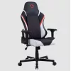 Gaming-Stuhl Onex FX8 — ergonomischer Sitz mit Formschaum, höhenverstellbar und neigbar, schwarz/rot/weiß
