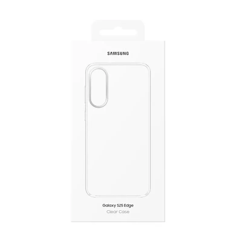 Samsung EF-QS937CTEGWW Clear Case Schutzhülle für Galaxy S25 Edge, transparent
