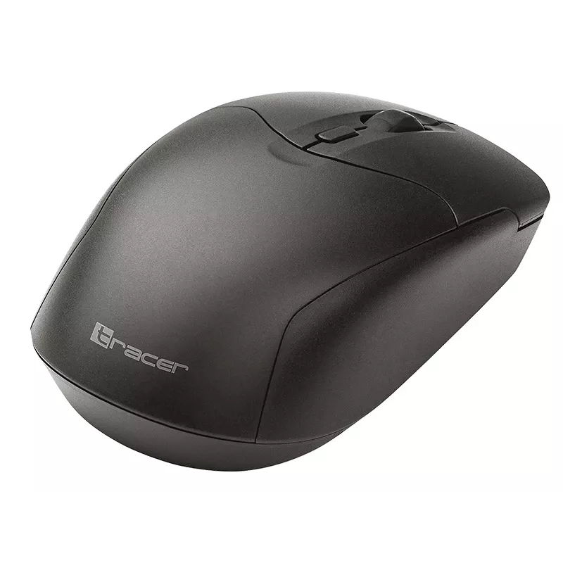 Tracer Boss RF Nano kabellose optische Maus, 1600 DPI, Schwarz