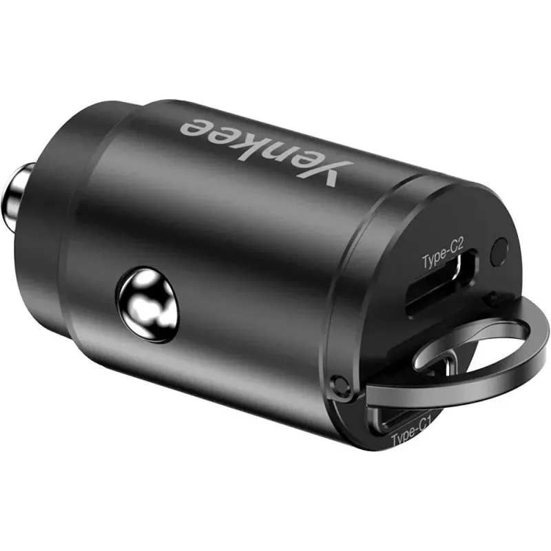 Autoladegerät YENKEE CAR 01 Power Delivery 30W 2×USB-C