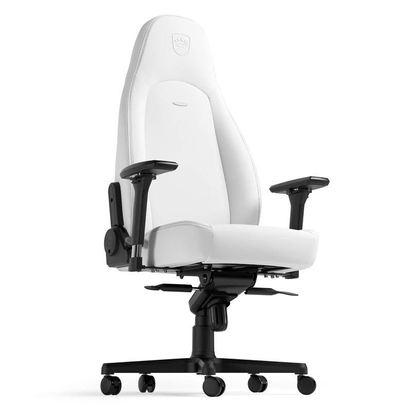 Bürostuhl noblechairs NBL-ICN-PU-WED Gepolsterte Sitzfläche Gepolsterte Rückenlehne Weiß