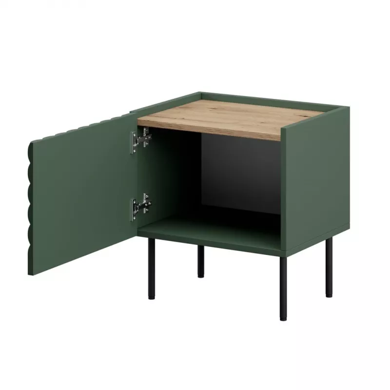 Cama Meble ONDA 301462 Nachttisch, 2er-Set, 50×40×54 cm, grün