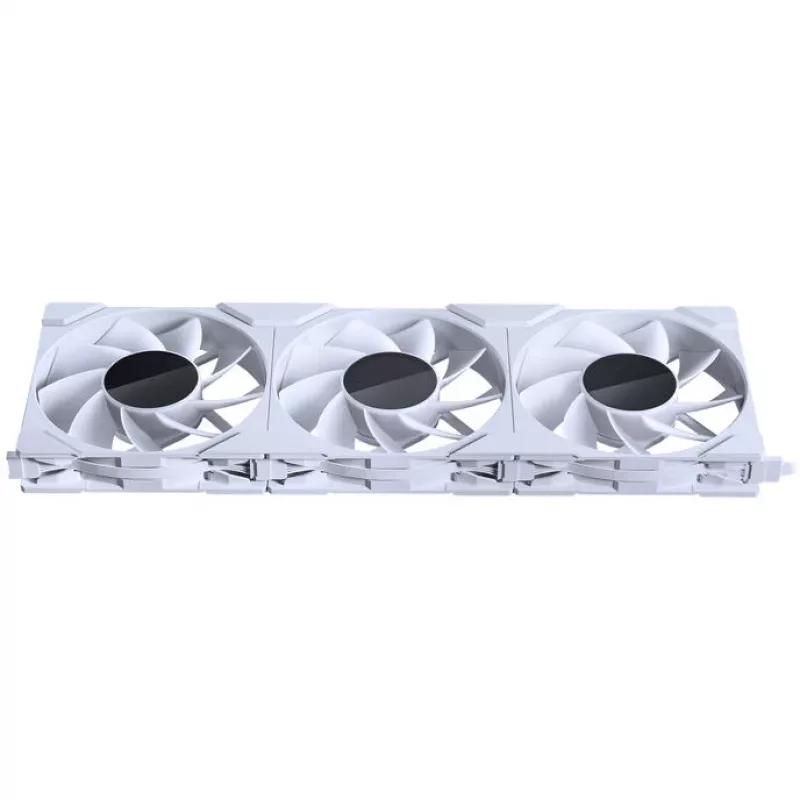 Phanteks M25 Gen2 PH-F120M25R_G2_DWT01 120-mm-PWM-D-RGB-Gehäuselüfter mit Reverse Blade, weiß