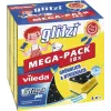 Reinigungsschwamm VILEDA Glitzi plus MEGA-PACK 18x — Scheuerschwamm-Set für Geschirr und Oberflächen