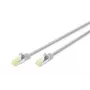 Netzwerkkabel Digitus CAT 6A S/FTP RJ-45 Cat6a 2 m Grau