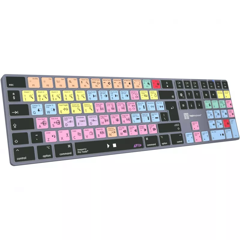 Logickeyboard Avid Pro Tools Titan DE Mac Tastatur LKB-PT-TM-DE