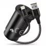 everActive CC-25C Kfz-Ladegerät, 2x USB 12 W, mit USB-C-Kabel