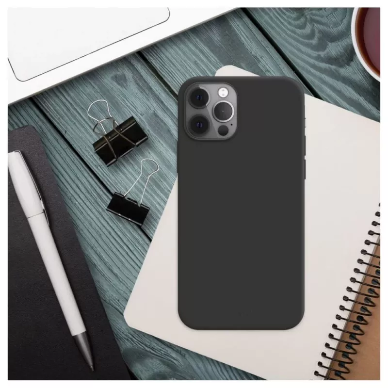 Fixed | Story | Rückseitenabdeckung | Samsung | Galaxy S25 | Gummi | Schwarz