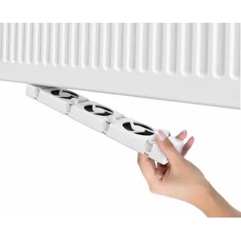 SpeedComfort Erweiterungsset Weiß, 30 m³/h, 0,55 W, 20 dB, 340×70×23 mm