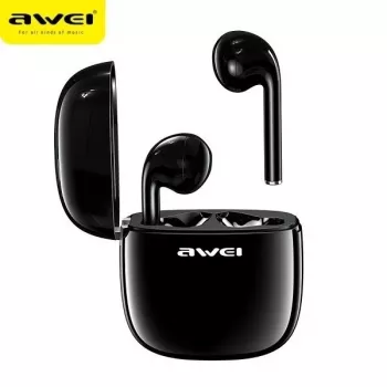 Ohrhörer Awei T28 TWS+Dockingstation Schwarz