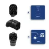 Akyga AK-SC-E20 CCS2 auf GB/T DC-Ladeadapter 1000V 250A Schwarz