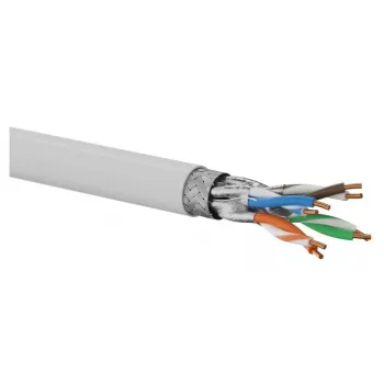 Q-LANTEC S/FTP Cat.6A Netzwerkkabel, Twisted Pair, LSOH