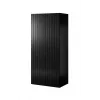 Kleiderschrank cama meble PAFOS 2D 90×55,5×198,5 cm Schwarz matt — 2 Einlegeböden