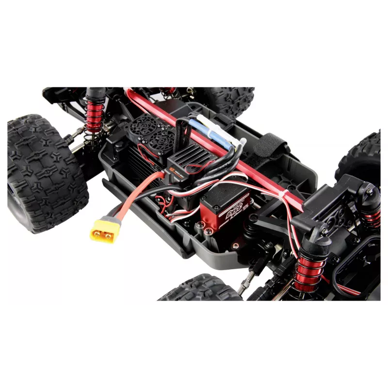 Amewi 22688 Hyper Go MTX10 Monster Truck, brushless, 1:10 ARTR, schwarz