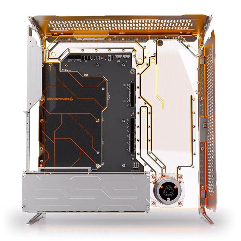 Singularity Computers Spectre Integra-M Elite PC-Gehäuse, Silber